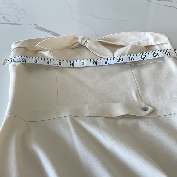 TIBI BRAND WINTER WHITE CHIC STRAPLESS DRESS - Picture 8 of 9